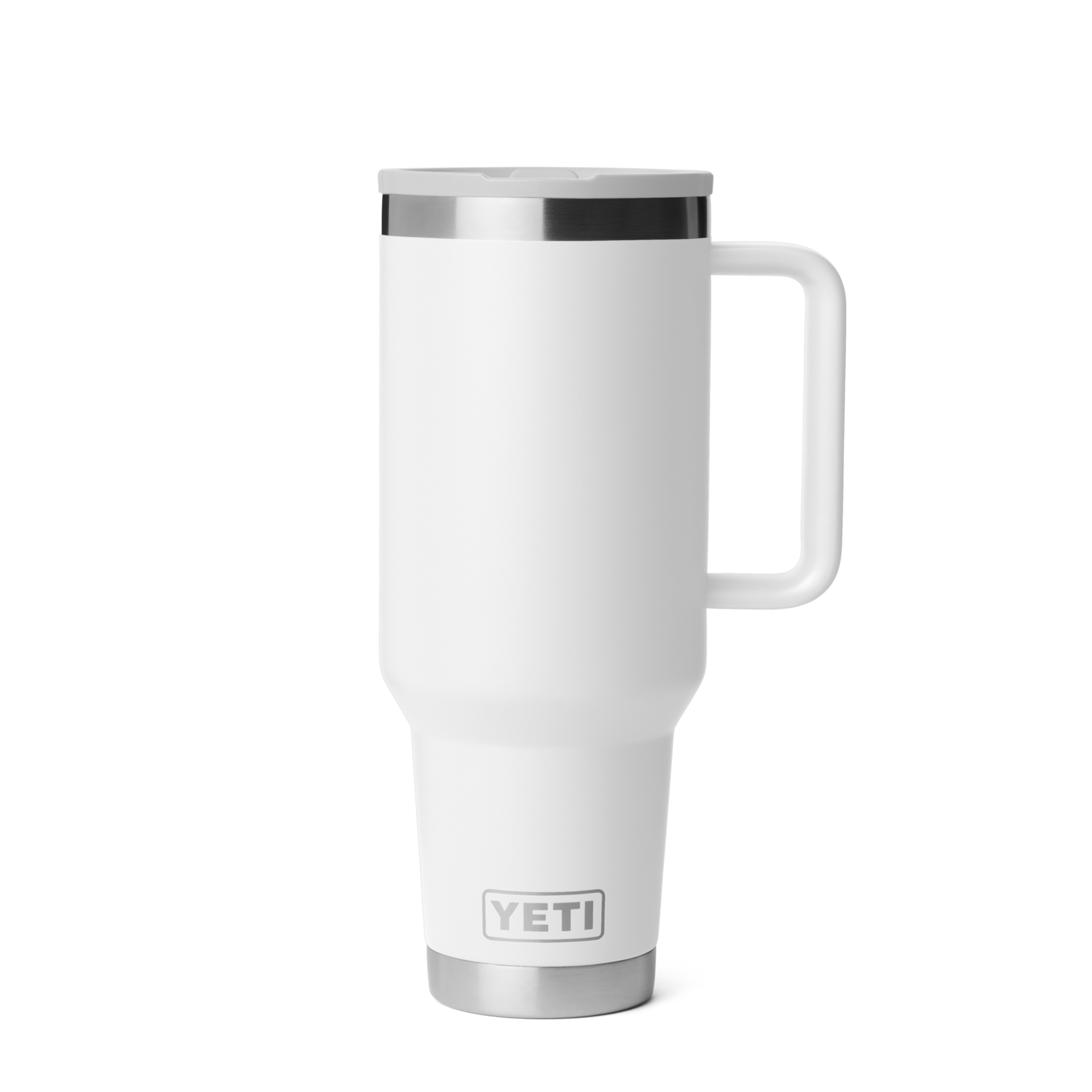 40 oz Travel Straw Mug, White, large