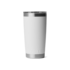 20 oz Tumbler, White Badge, large
