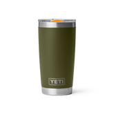20 oz Tumbler, Olive/King Crab Orange, large