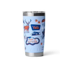 20 oz Tumbler, Big Sky Summer Camp, large