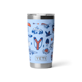 20 oz Tumbler, Big Sky Summer Camp, large