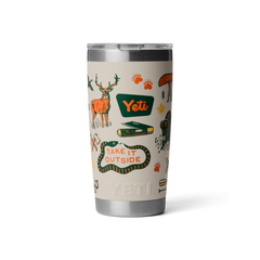 20 oz Tumbler, Cape Summer Camp, large