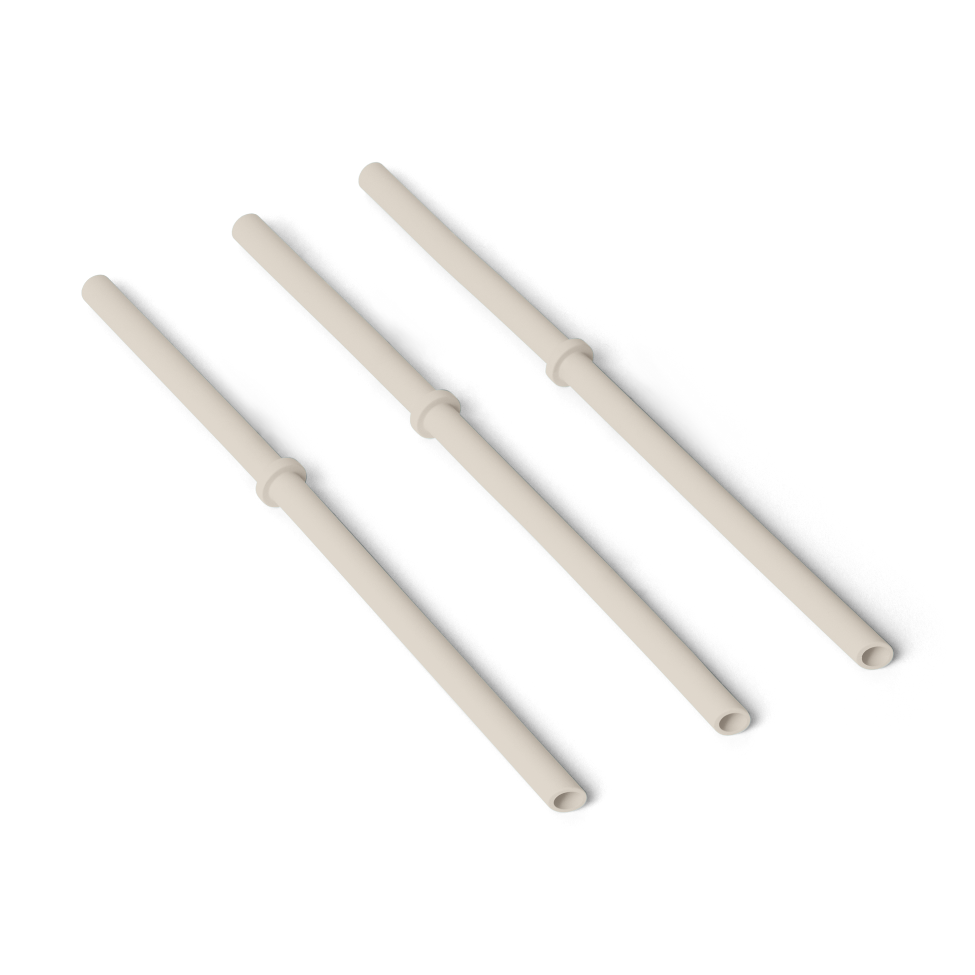 Silicone Straw Pack L/XL, Cape Taupe, large