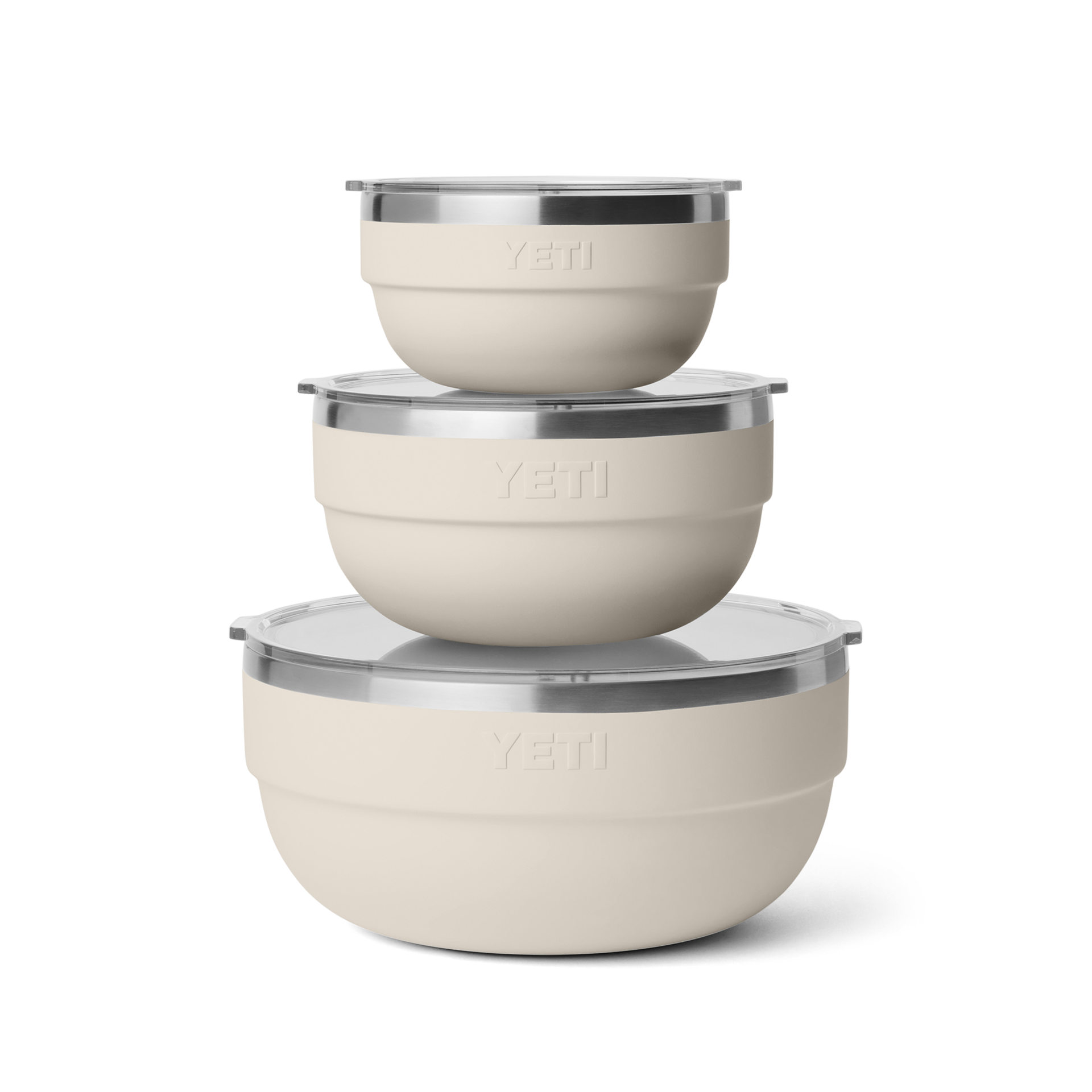 Insulated Bowl Set, Cape Taupe, large