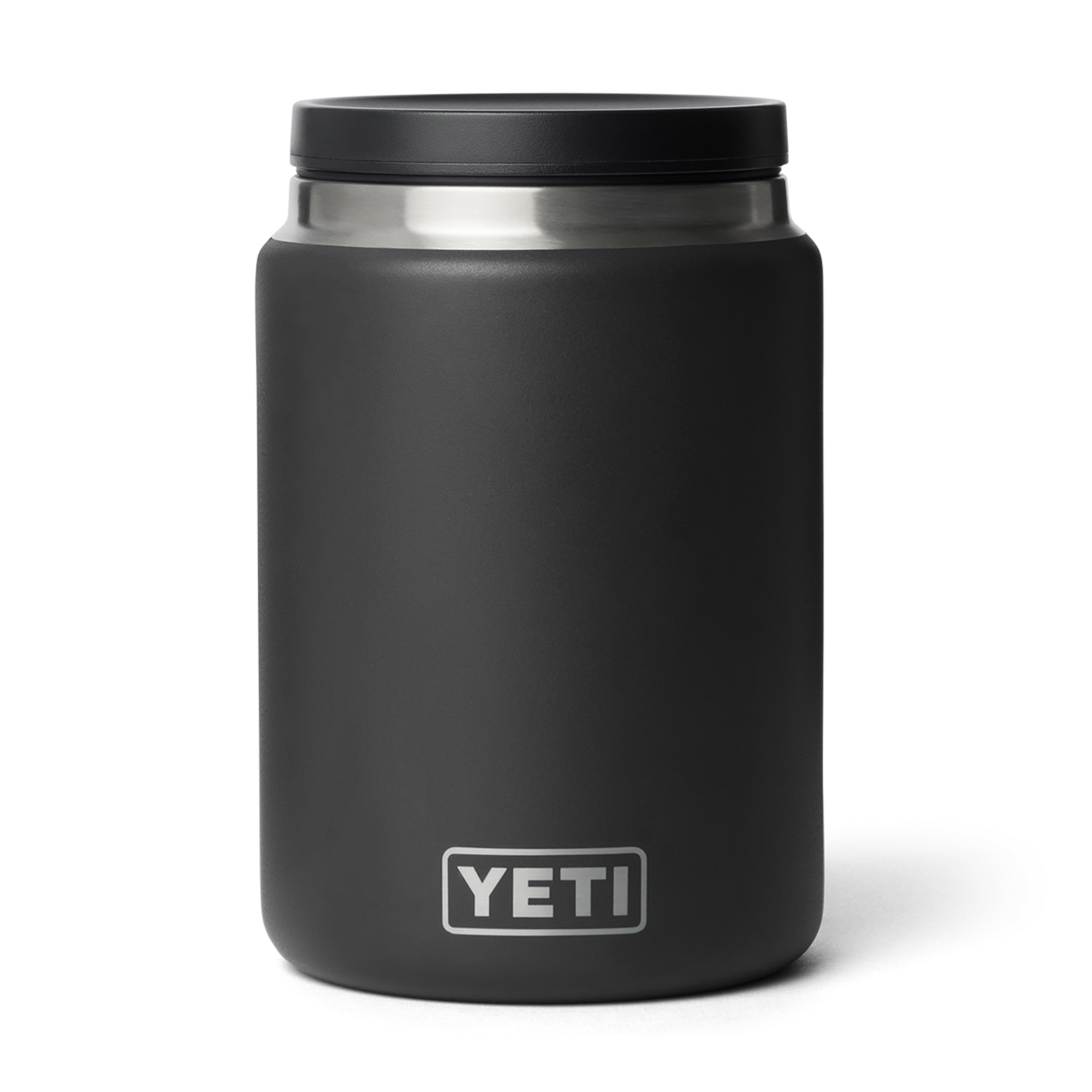 24 oz Insulated Food Jar, Black, large