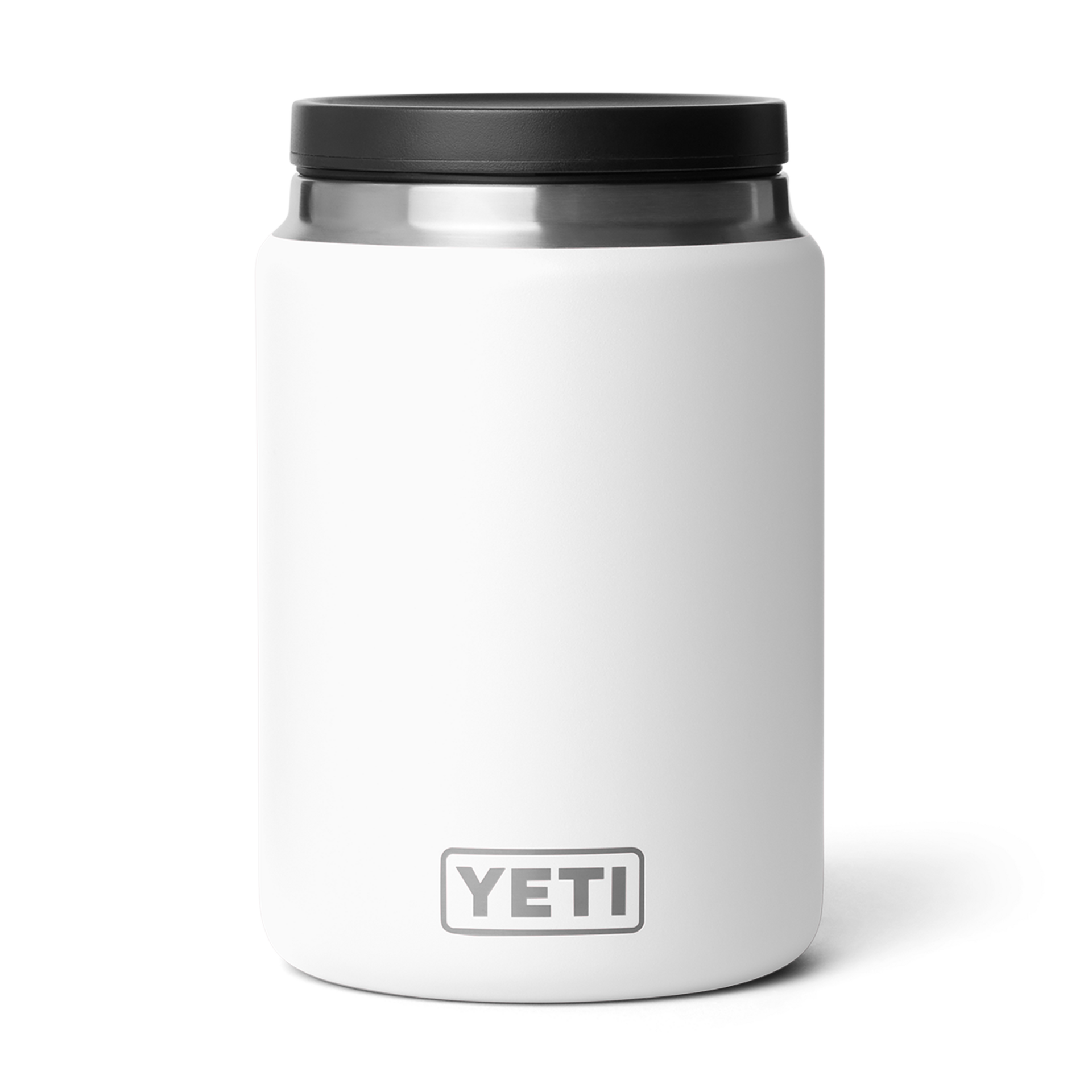 24 oz Insulated Food Jar, White, large