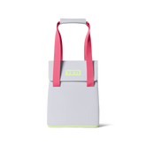14L Insulated Tote Bag, Mist/Pink/Grasshopper, large