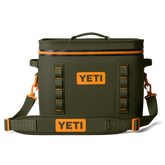 18 Soft Cooler, Olive/King Crab Orange, large