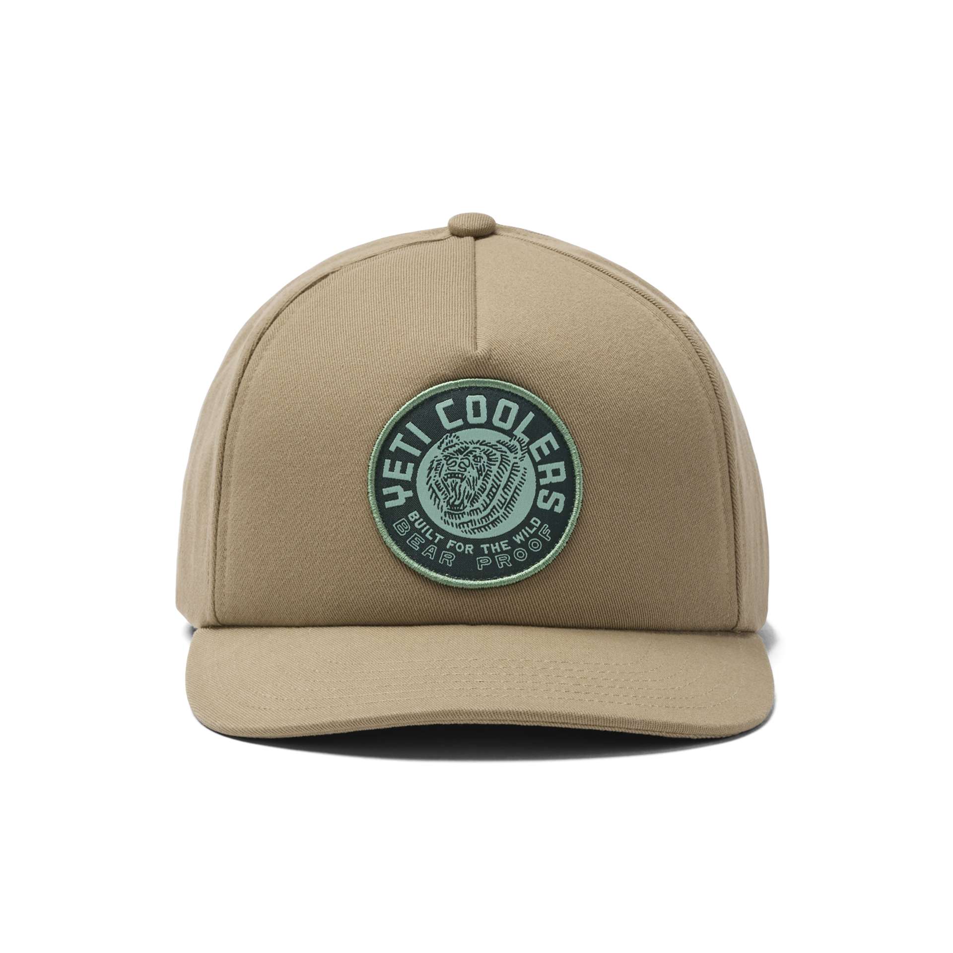 Mid Pro Flat Brim Hat, Taupe, large