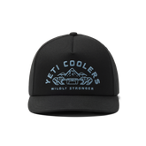 Mid Pro Flat Brim Hat, Black, large