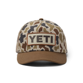 Mid Pro Flat Brim Hat, Wetlands Camo, large