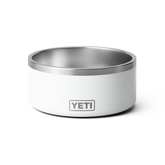 8 Dog Bowl, White, large