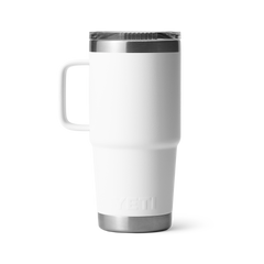 20 oz Travel Mug, White, large
