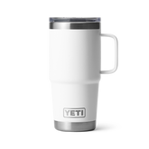 20 oz Travel Mug, White, large