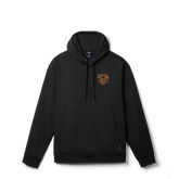 Fleece Hoodie, Black, large