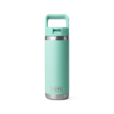 18 oz Water Bottle, Seafoam, large