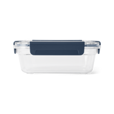 Medium Plastic Food Storage, Navy, large