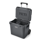 60 Wheeled Cooler, Charcoal, large