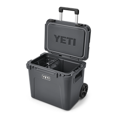 60 Wheeled Cooler, Charcoal, large