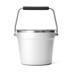 Beverage Bucket, White, large