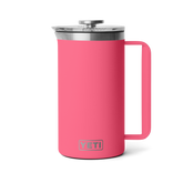 34 oz French Press, Tropical Pink, large