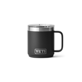 10 oz Stackable Mug, Black, large