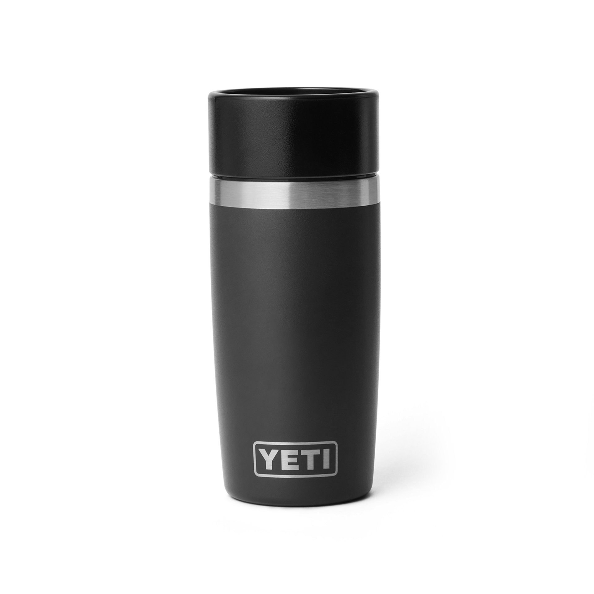 12 oz Travel Bottle, Black, large