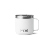 14 oz Stackable Mug, White, large