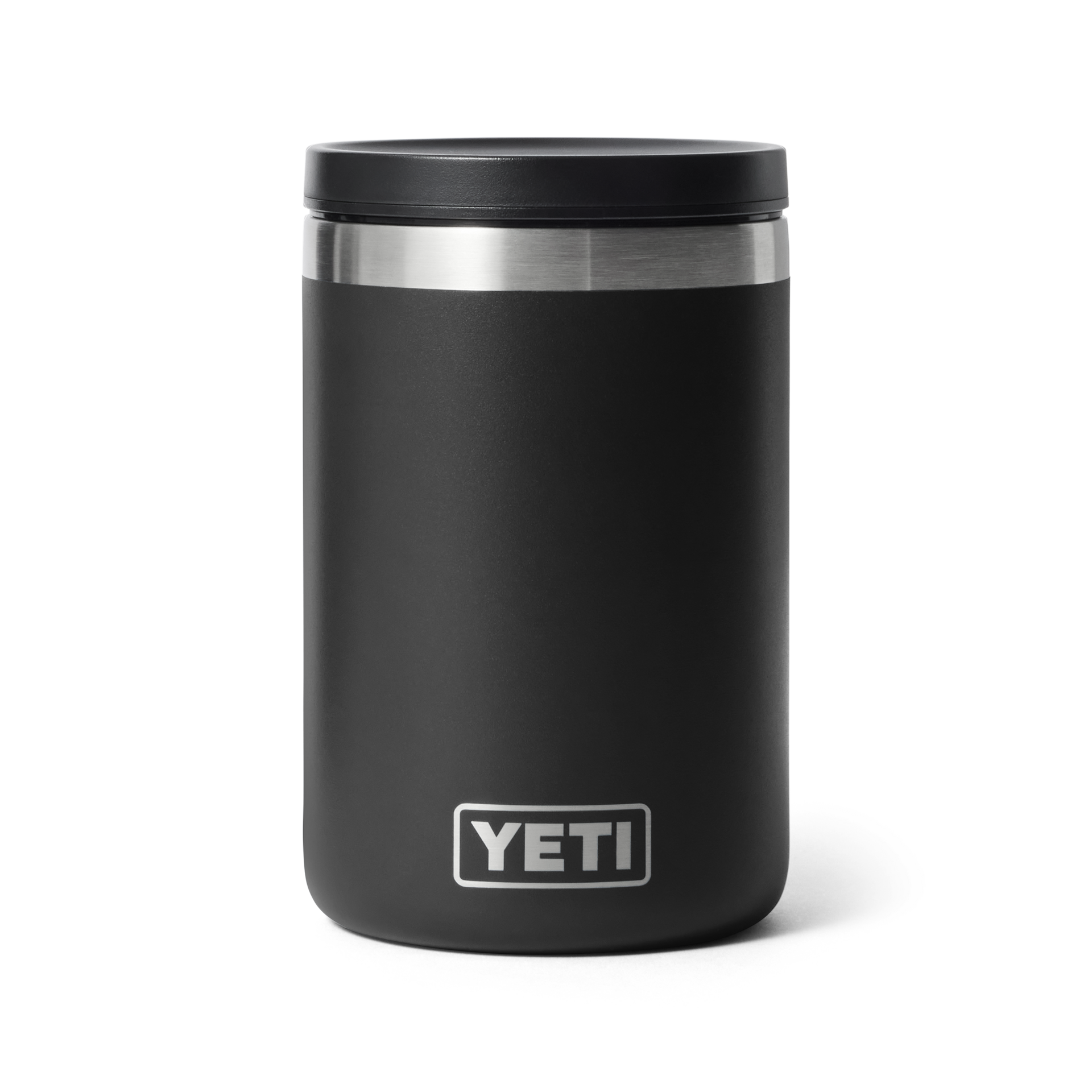 16 oz Insulated Food Jar, Black, large