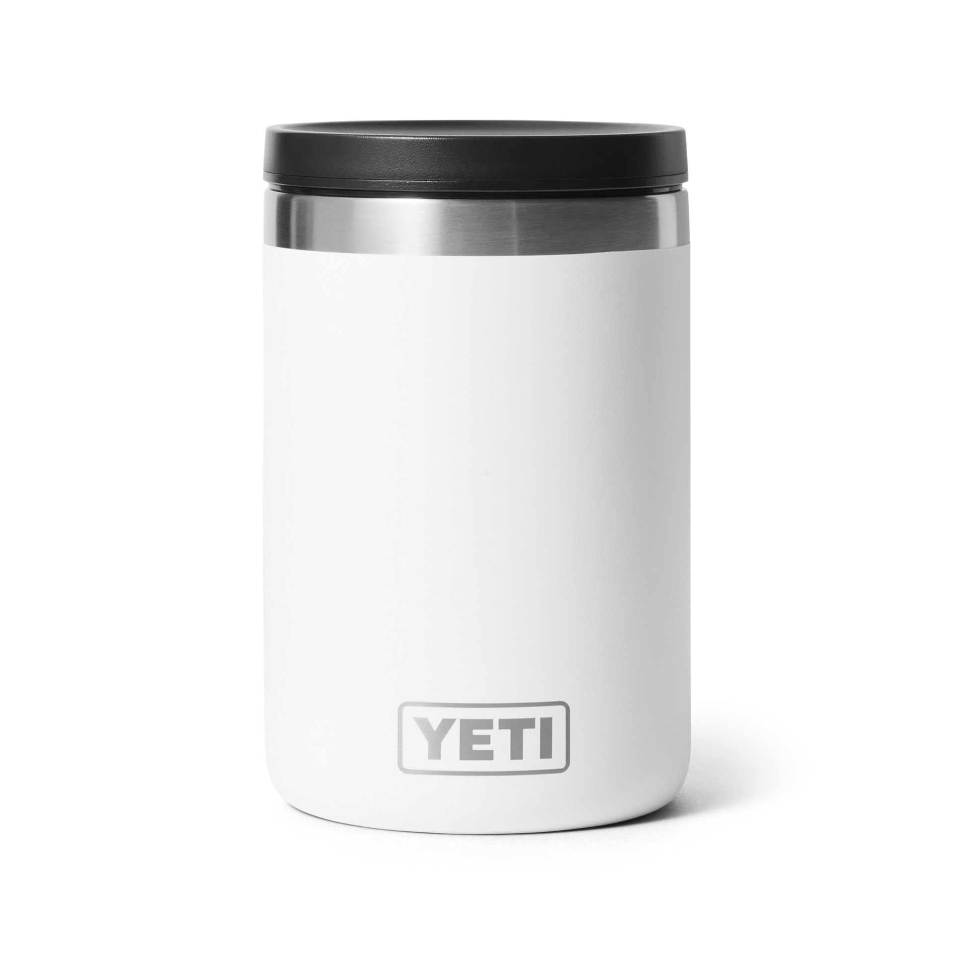 16 oz Insulated Food Jar, White, large