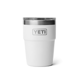 16 oz Stackable Cup, White, large