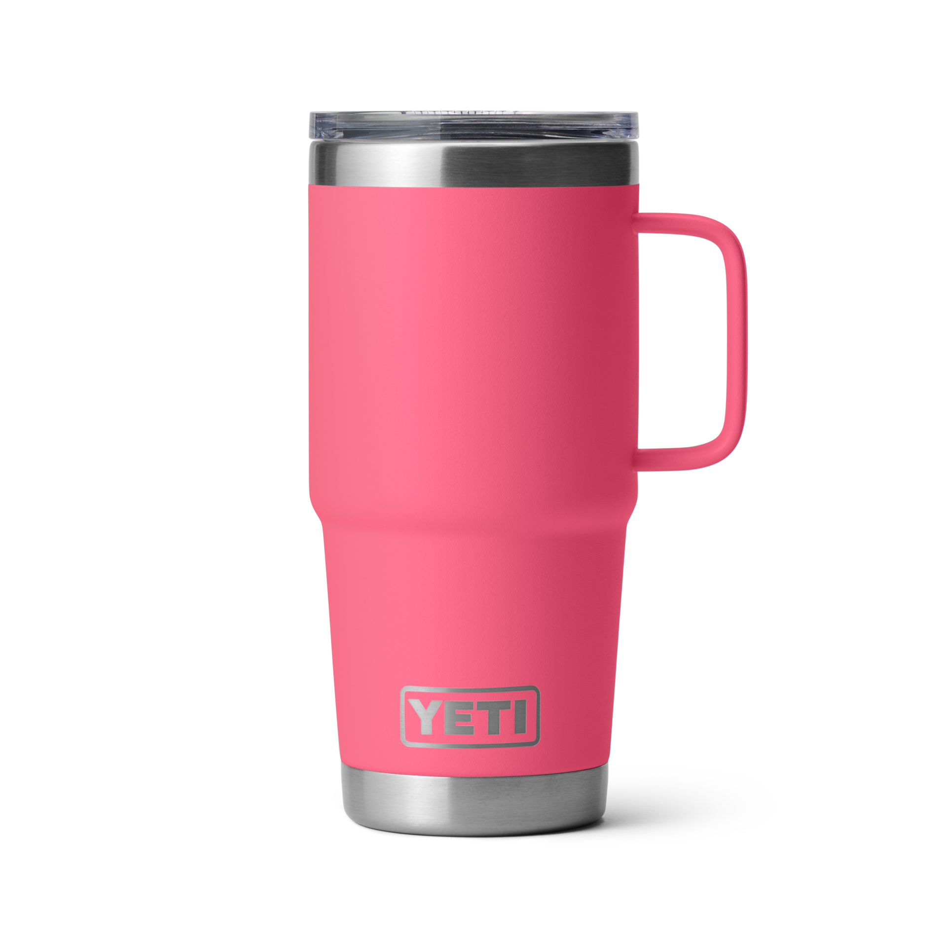 20 oz Travel Mug, Tropical Pink, large