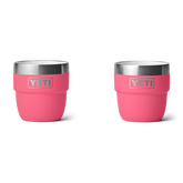4 oz Stackable Cups, Tropical Pink, large