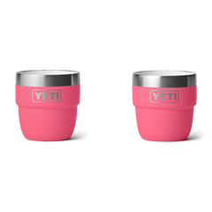 4 oz Stackable Cups, Tropical Pink, large