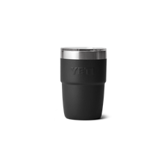 8 oz Stackable Cup, Black, large