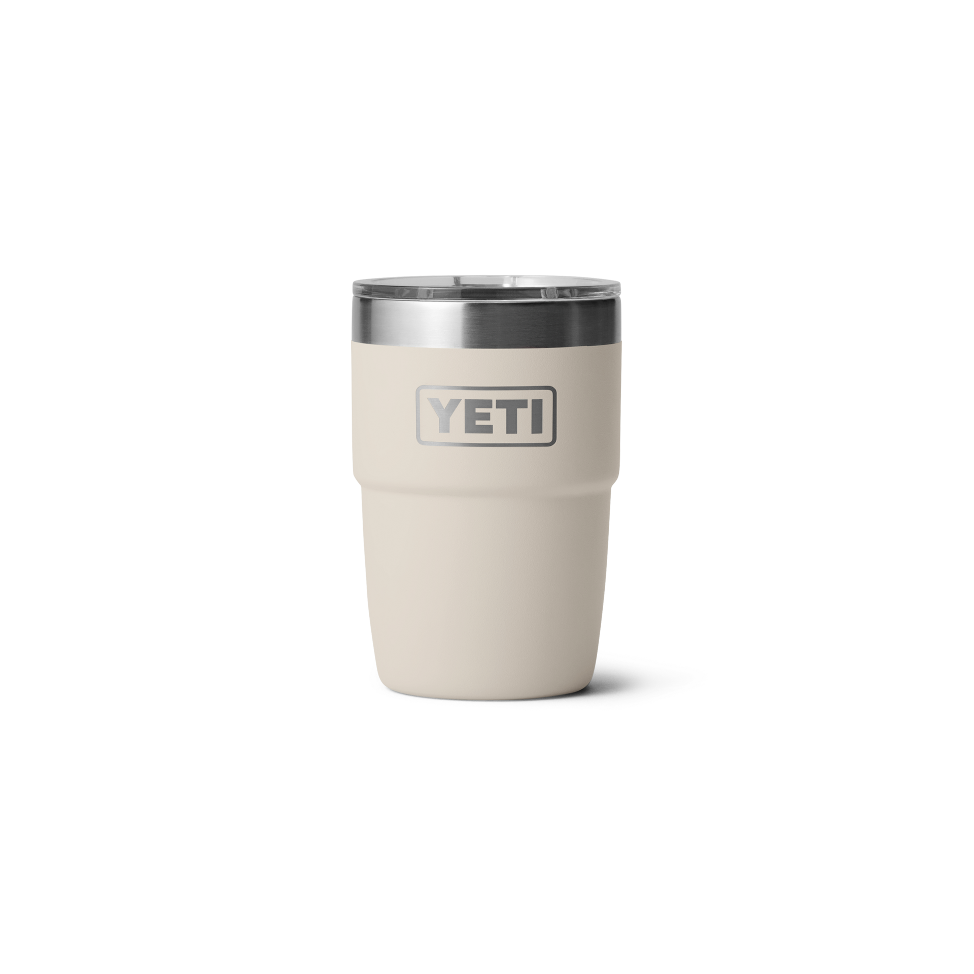 8 oz Stackable Cup, Cape Taupe, large