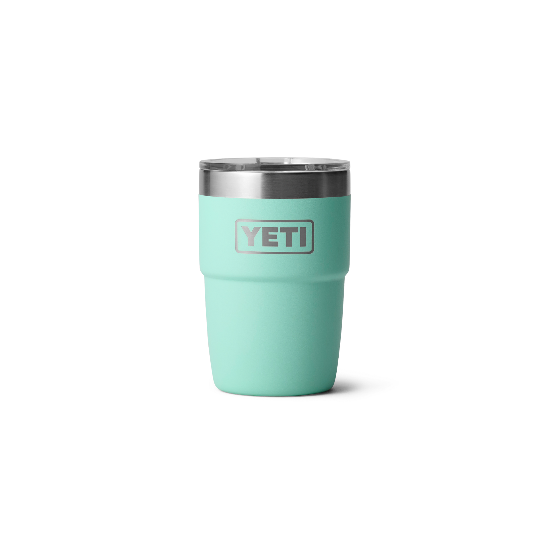 8 oz Stackable Cup, Seafoam, large