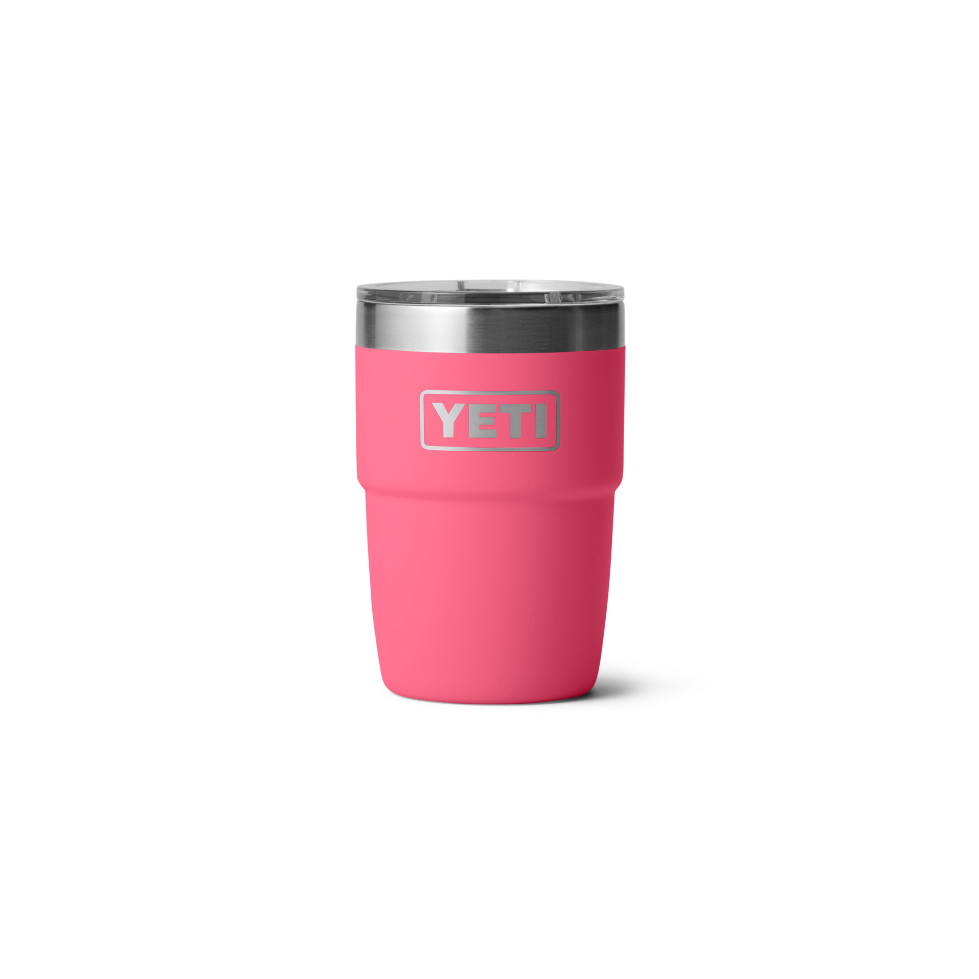 8 oz Stackable Cup, Tropical Pink, large