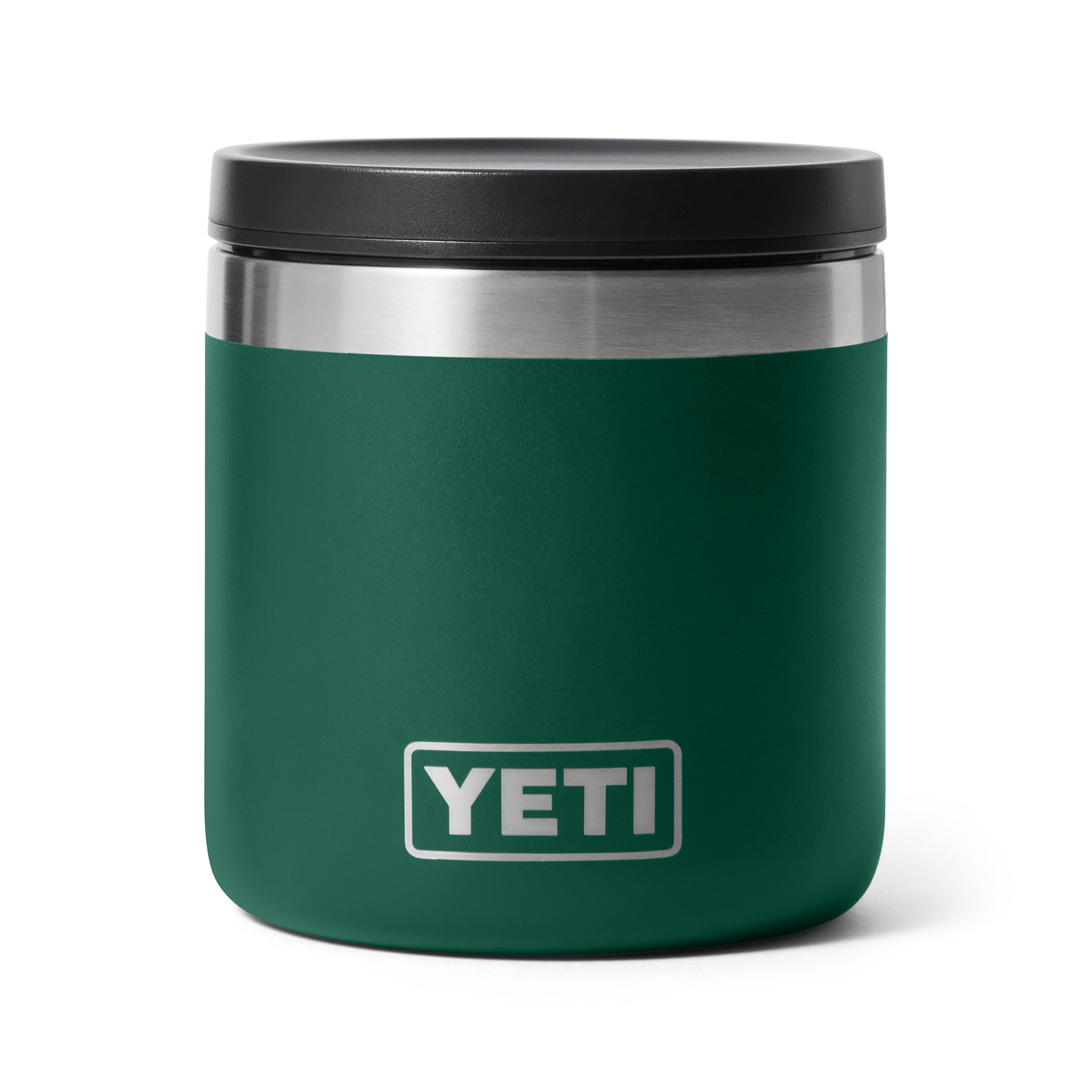 8 oz Insulated Food Jar, Black Forest Green, large