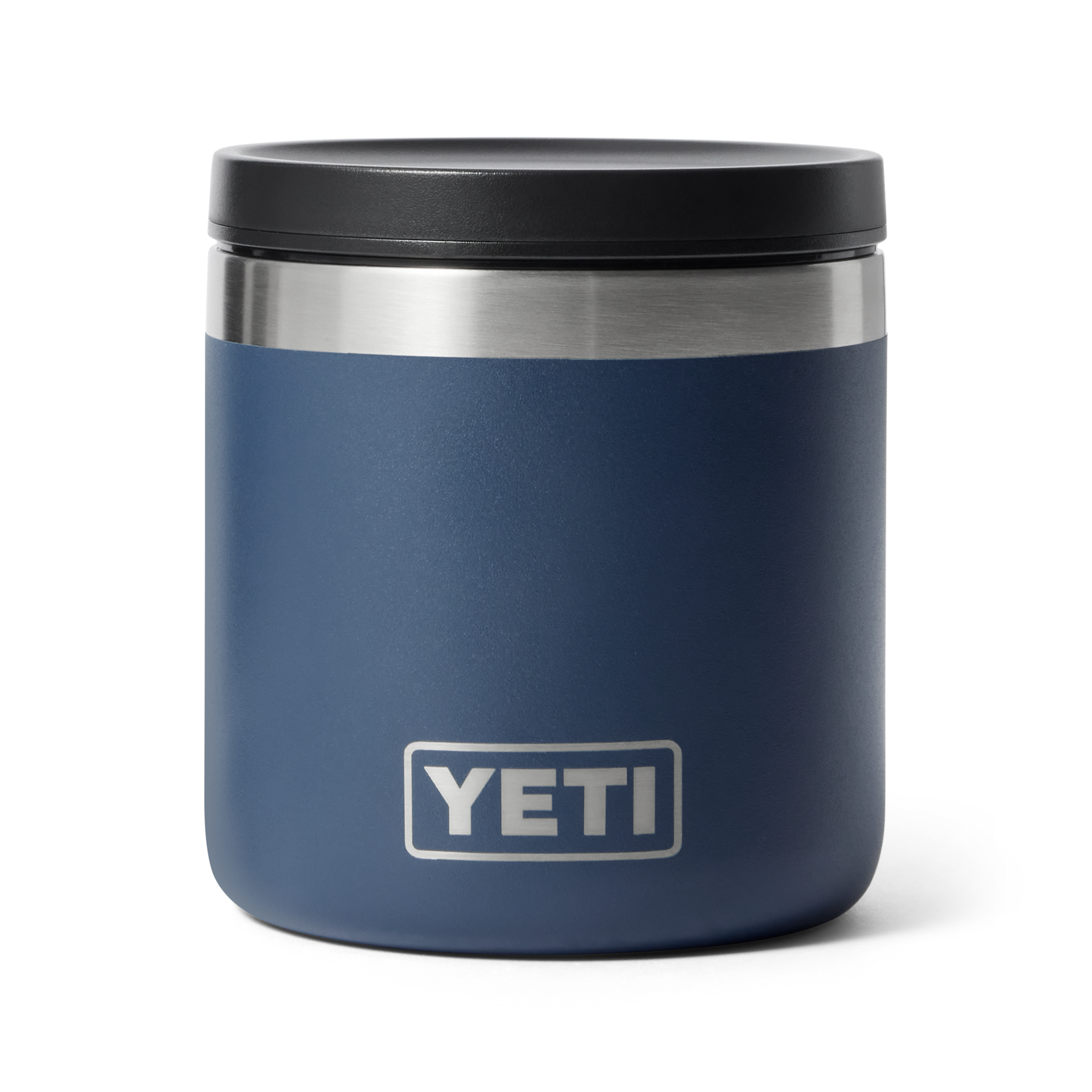8 oz Insulated Food Jar, Navy, large