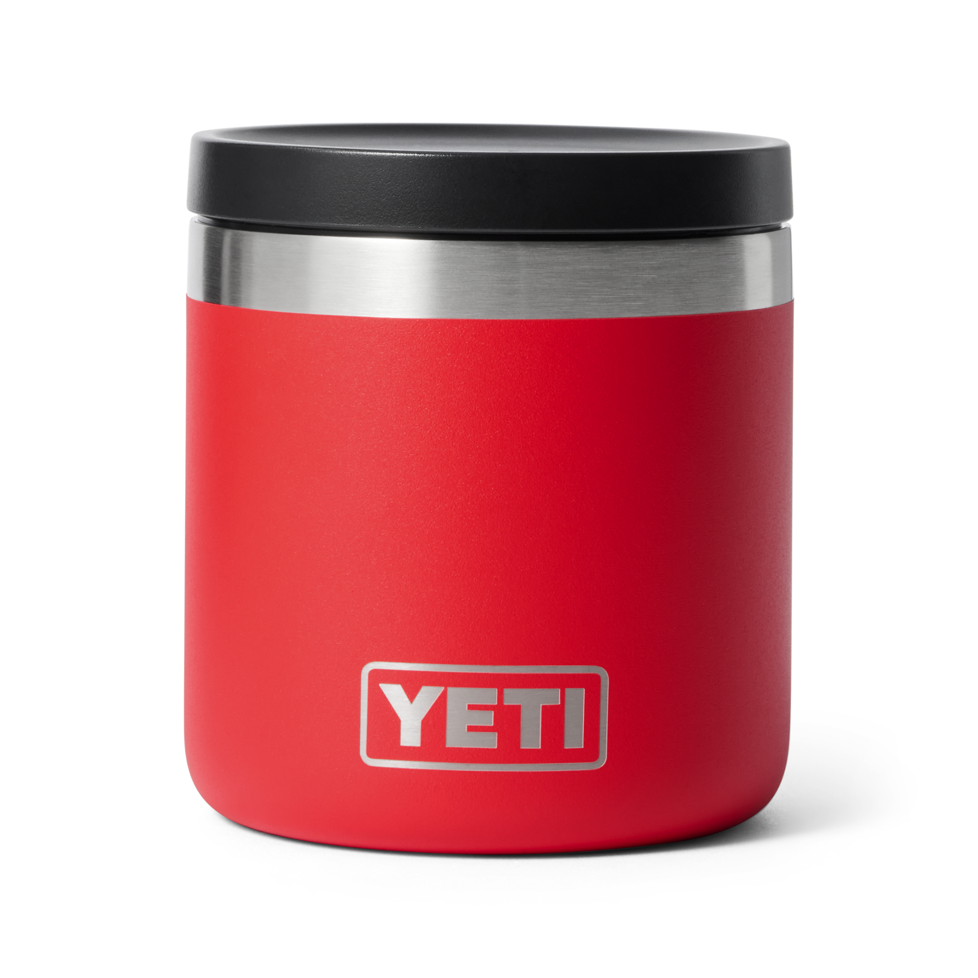 8 oz Insulated Food Jar, Rescue Red, large