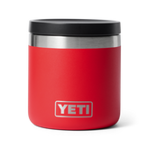 8 oz Insulated Food Jar, Rescue Red, large
