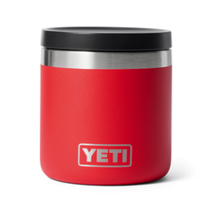 8 oz Insulated Food Jar, Rescue Red, large
