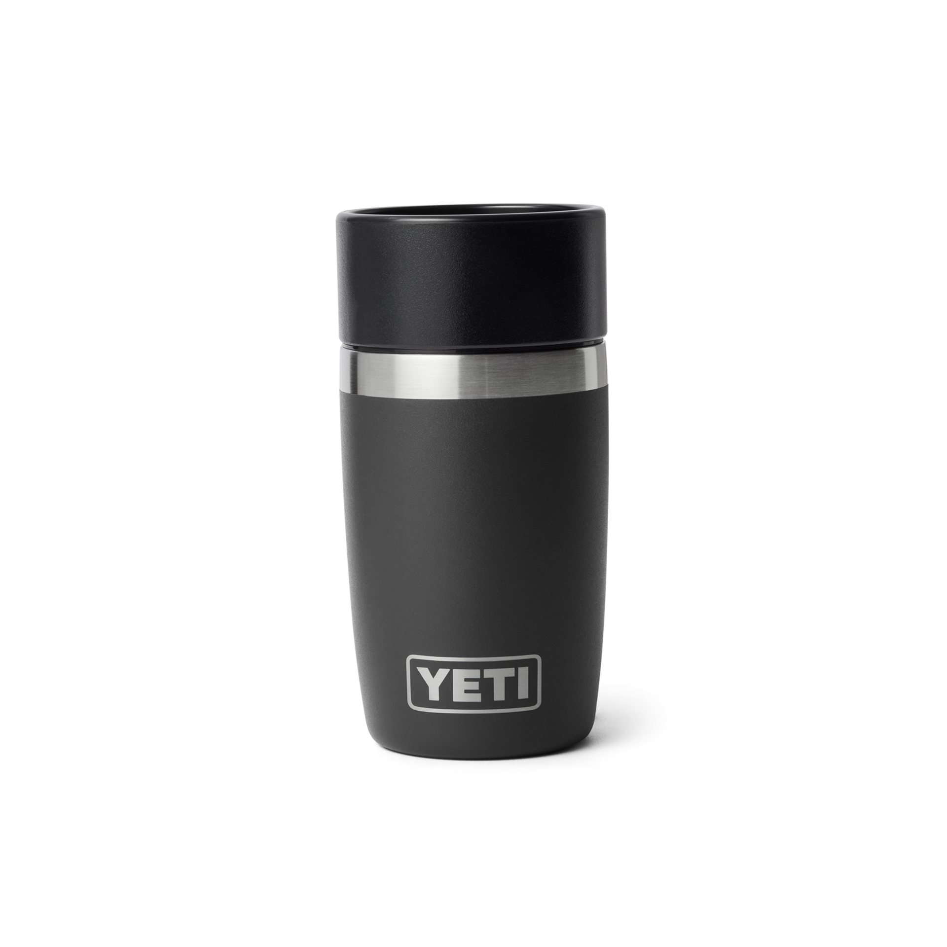 8 oz Travel Bottle, Black, large