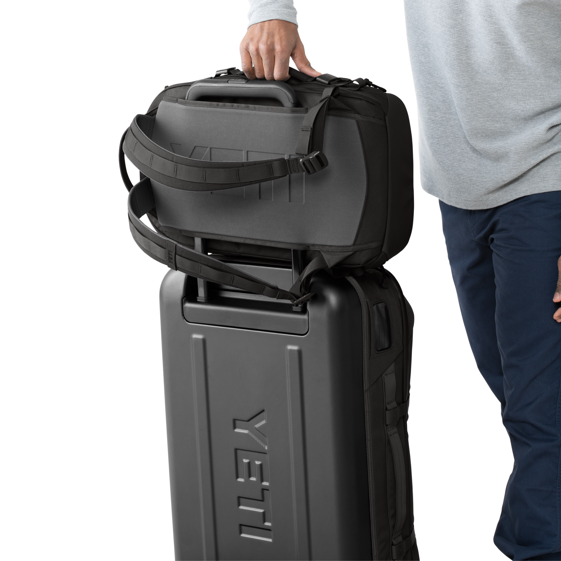 27L Carry On Backpack, Black, large