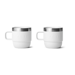 6 oz Stackable Mugs, White, large