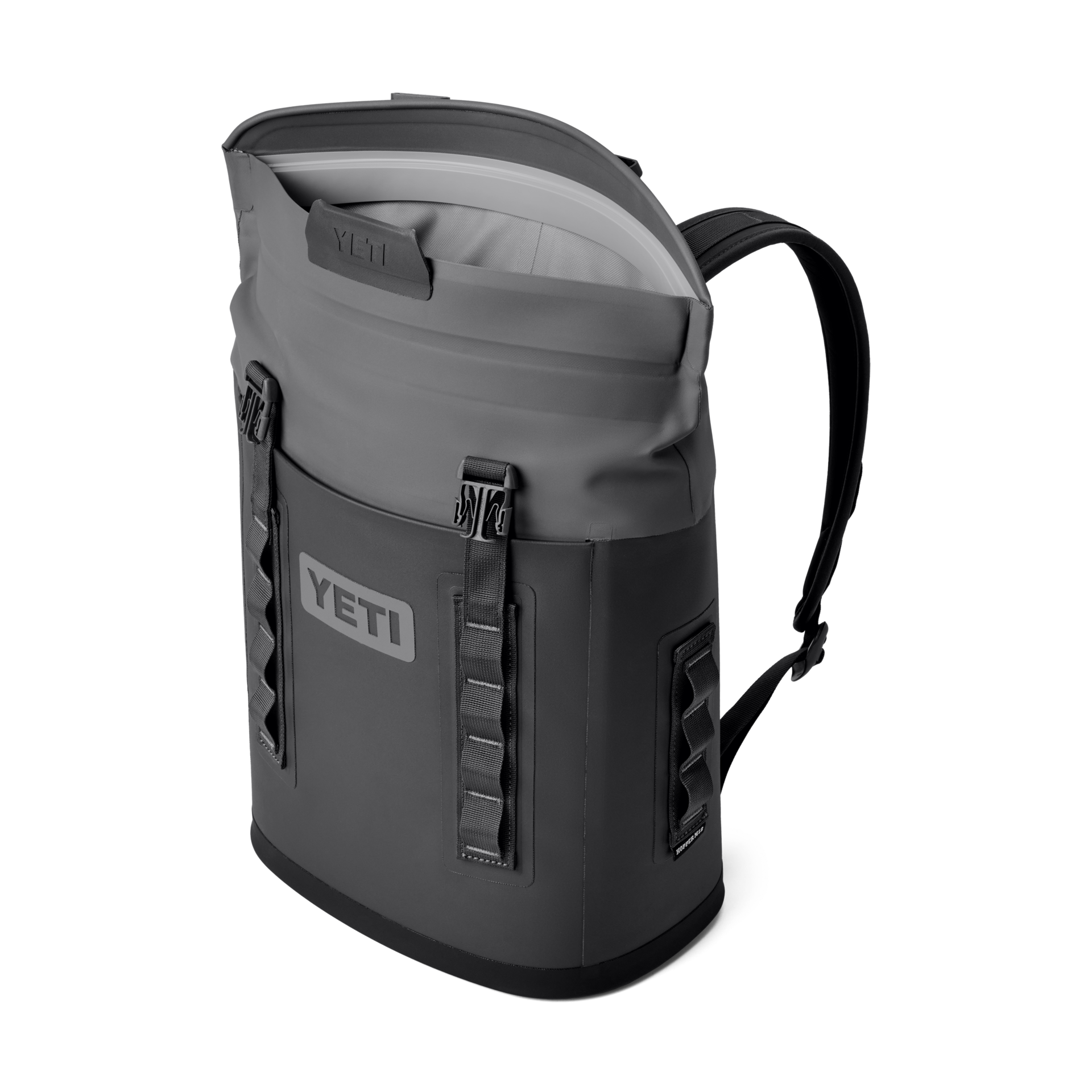 M12 Backpack Soft Cooler, Charcoal, large