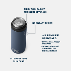 12 oz Colster® Can Cooler, Royal Blue, large