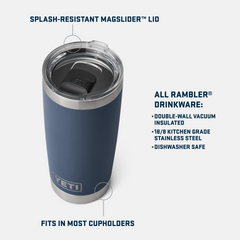 20 oz Tumbler, Upland Bird Olive, large
