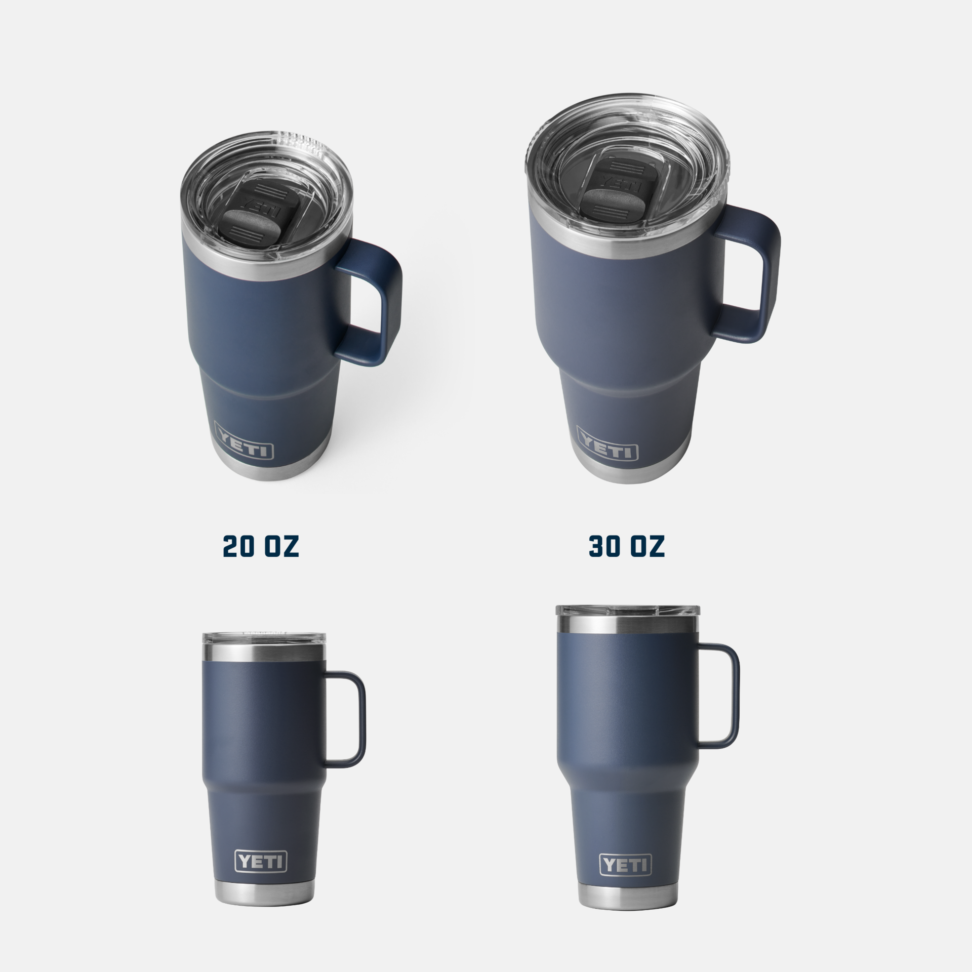 20 oz Travel Mug, Seafoam, large